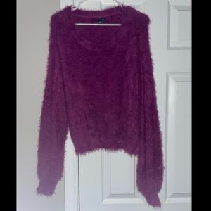 American eagle dark pink sweater size medium